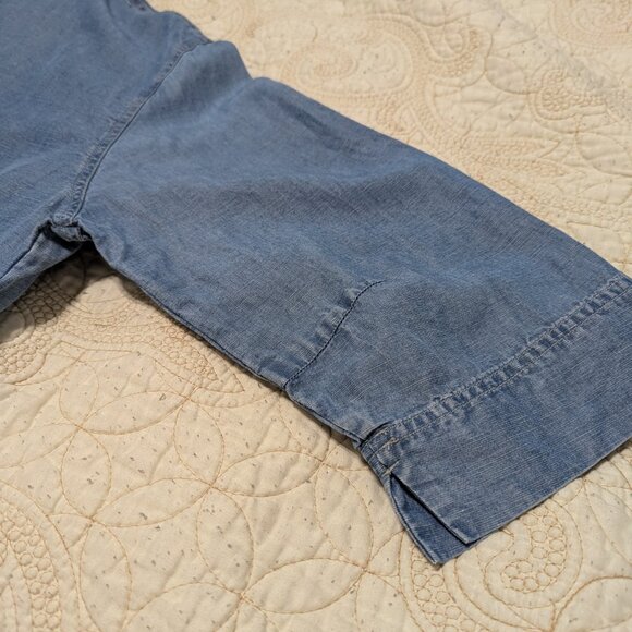 Tru Sports Women's Blouse Sz. 46 Blue Chambray - Picture 5 of 15